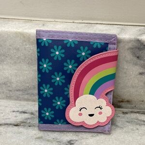 Stephen Joseph, Kids Unisex Wallet, Colorful Cloud and Rainbow Wallet